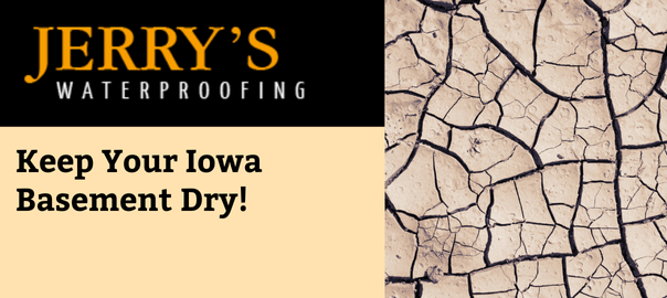 Keep Your Iowa Basement Dry!