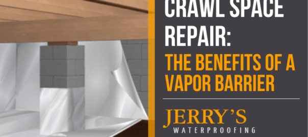 Crawl space repair: benefits of vapor barriers