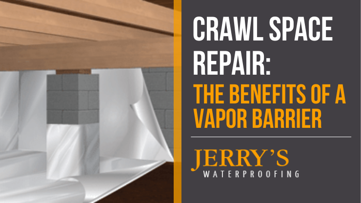 Crawl space repair: benefits of vapor barriers
