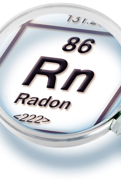 radon on the elements chart