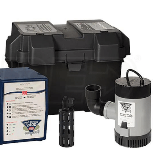 Battery Powered Pro Series Back Up Sump Pump