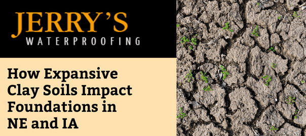 how expansive clay soils impact foundations in nebraska and iowa