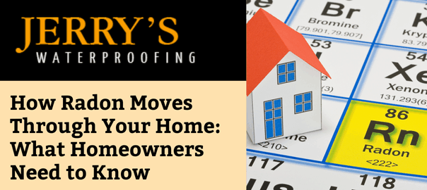 How Radon Moves Through Your Home: What Homeowners Need to Know