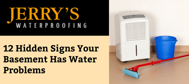 12 Hidden Signs Your Basement Has Water Problems