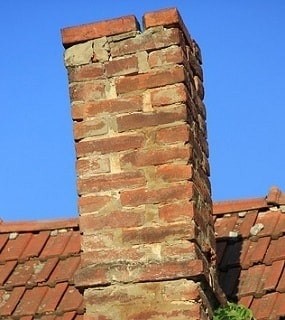 leaning chimney repair
